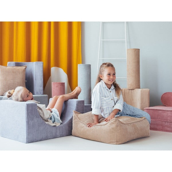 Plavi set mekanih igrački od pjene od samta 75x49x37 cm Rainbow Montessori – Wigiwama-image-3