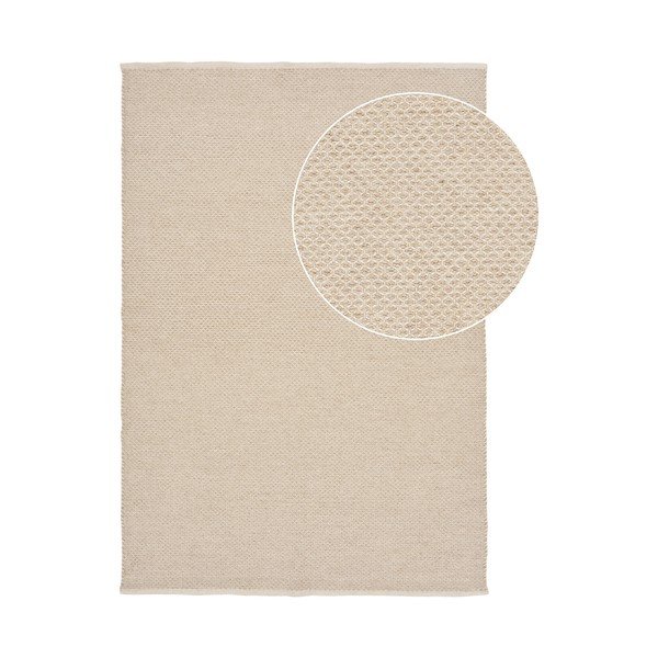 Krem vunen tepih 160x230 cm Gaya – House Nordic-image-3
