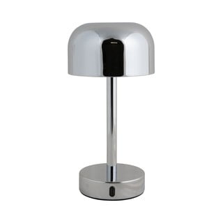 LED stolna lampa u srebrnoj boji s metalnim sjenilom (visina 24,5 cm) James – Leitmotiv