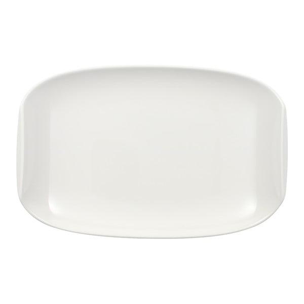 Bijeli porculanski tanjur za posluživanje Villeroy &amp; Boch Urban Nature, 20,15 x 13,5 cm