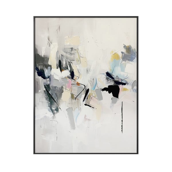 Slika s ručno oslikanim elementima 70x100 cm Cro – Styler