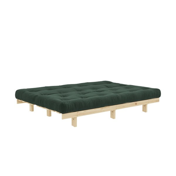 Tamno zelena sofa od samta 200 cm Lean – Karup Design-image-4