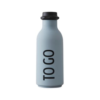 Plava boca za vodu Design Letters To Go, 500 ml