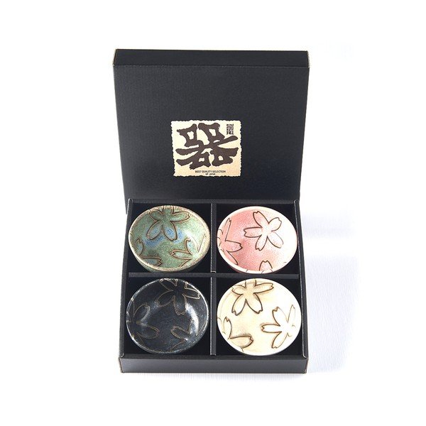 Set od 4 posuda za umak MIJ Flower, ø 9 cm-image-2