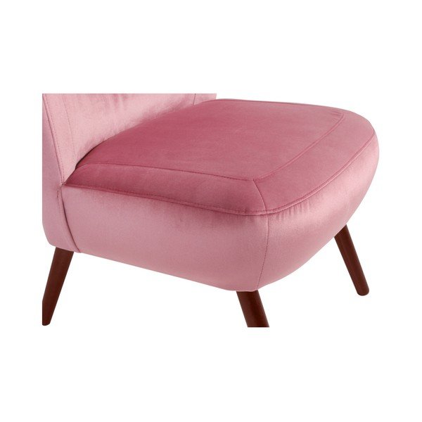 Ružičasta fotelja Max Winzer Sari Velvet-image-3