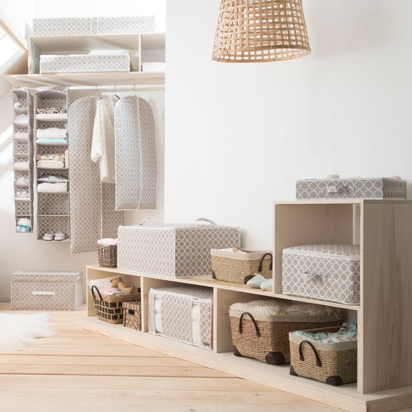 Bež kutija sa patentnim zatvaračem Compactor, dužina 46 cm-image-3