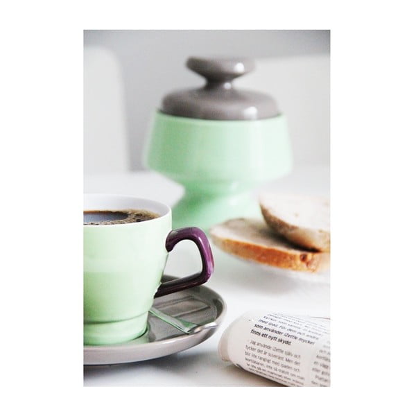 Sagaform Pop šalica za tanjuriće, zelena/smeđa-image-4