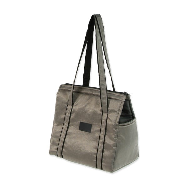 Transporter za pse u srebrnoj boji Dog Fantasy Platinum – Plaček Pet Products