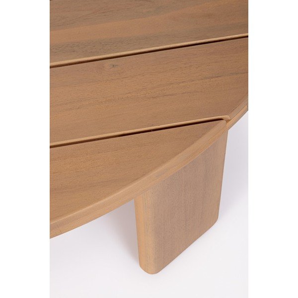 Vrtni stolić za kavu od masivnog bagrema 80x100 cm Pablo – Bizzotto-image-4