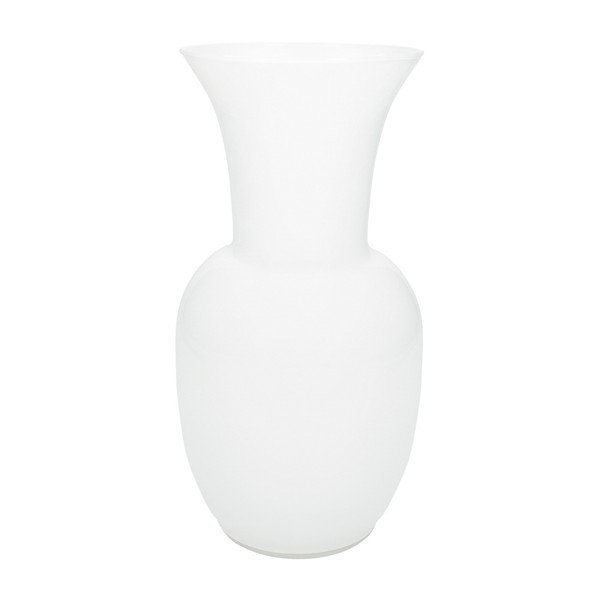 Bijela staklena vaza (visina 26 cm) – Brandani