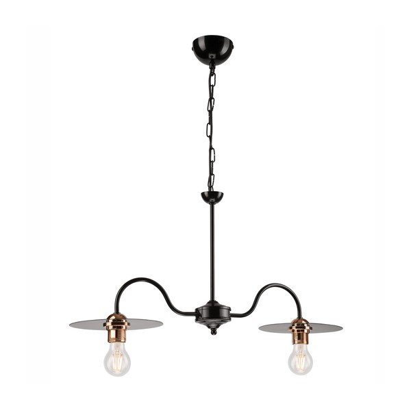 Crna viseća lampa - LAMKUR