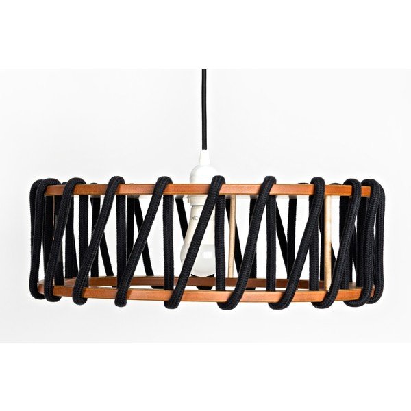 Crna stropna lampa EMKO Macaron, ø 45 cm-image-4