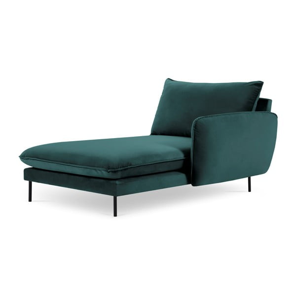 Kerozin zelena baršunasta ležaljka Cosmopolitan Design Vienna, desni kut-image-2