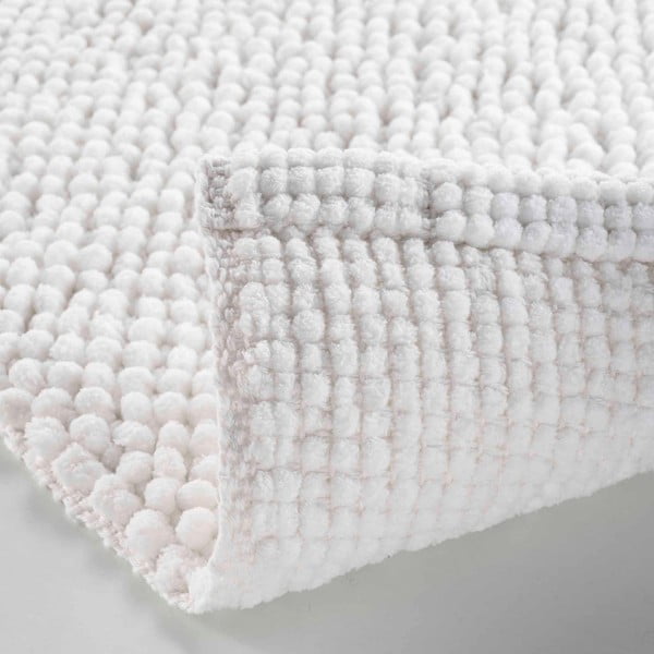 Bijela kupaonska prostirka 50x80 cm Yanis – douceur d'intérieur-image-2