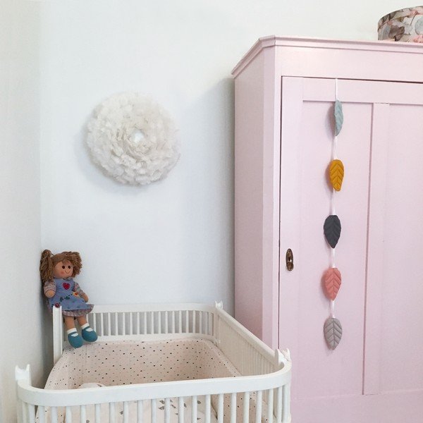 Bijela zidna lampa ø 45 cm Eos Up – UMAGE-image-2