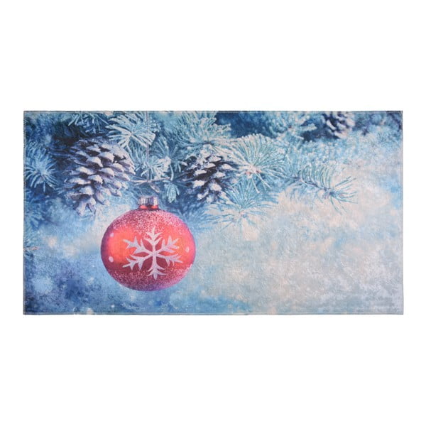 Plavi tepih Vitaus Decorations, 80 x 150 cm-image-2