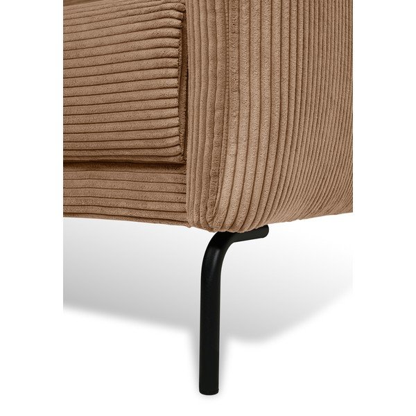 Svjetlo smeđa sofa od samta 212 cm Venray – Scandic-image-4