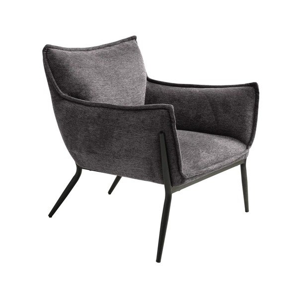 Siva fotelja za opuštanje Calgary – Unique Furniture