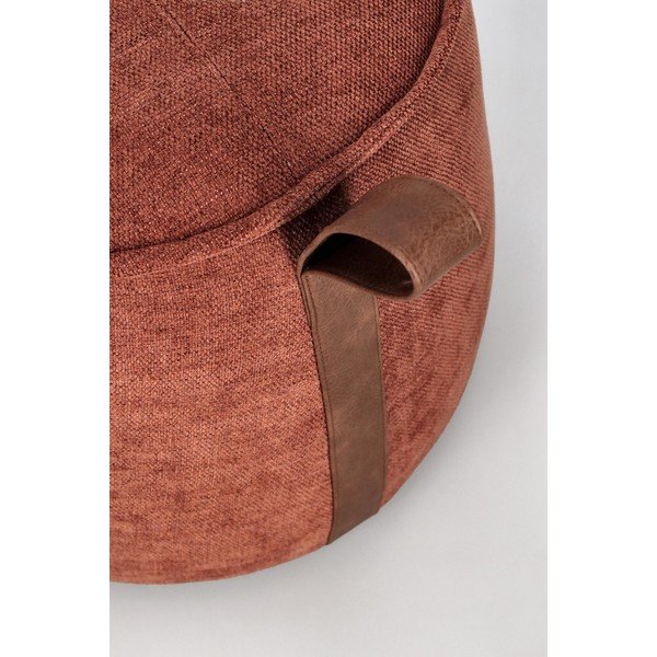 Tabure od šenila boje terakote Anila – Bizzotto-image-1