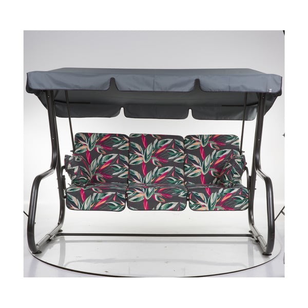 Tamno siva metalna vrtna ljuljačka Rimini – Dajar-image-1