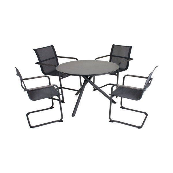 Metalni vrtni stol ADDU Kendra, ⌀ 110 cm-image-1