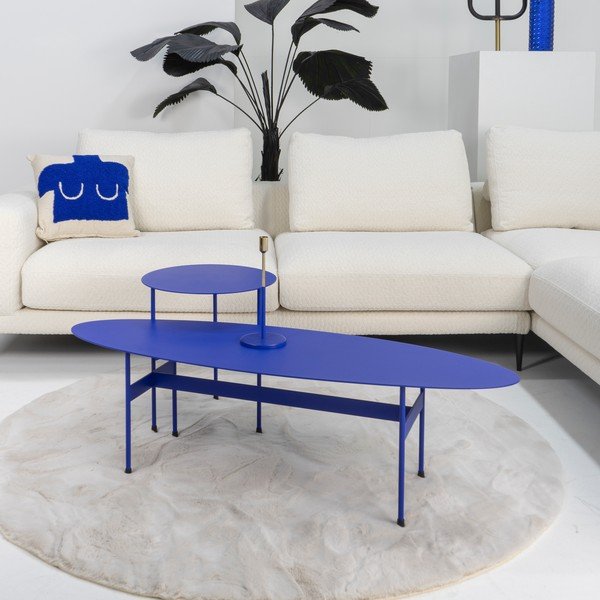 Metalni okrugao pomoćni stol ø 40 cm Mira – Spinder Design-image-2