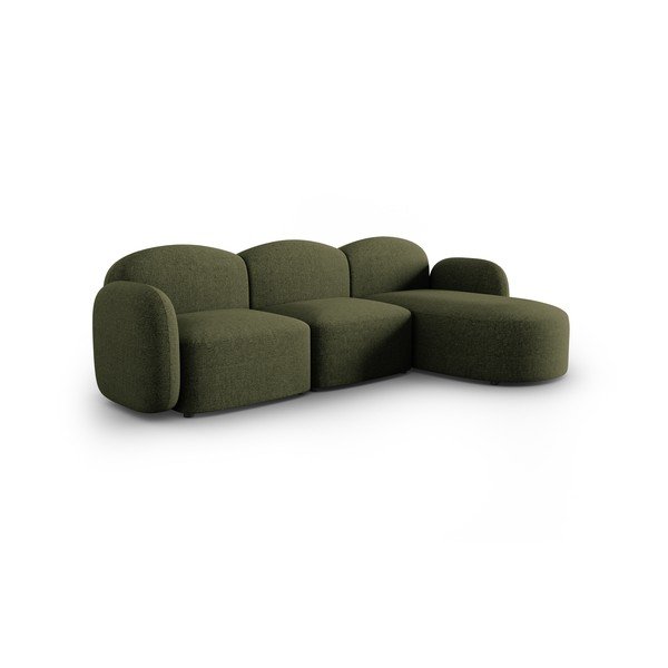 Zelena kutna garnitura (s desnim kutom) Blair – Micadoni Home-image-2