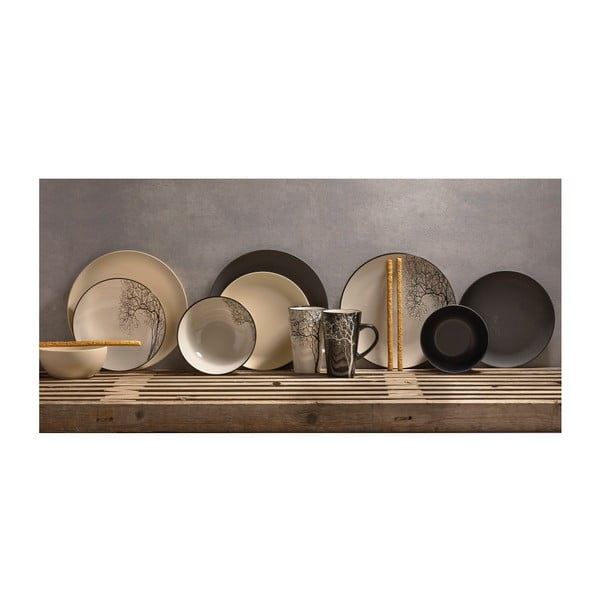 Crna zemljana šalica KJ Collection, 500 ml-image-2