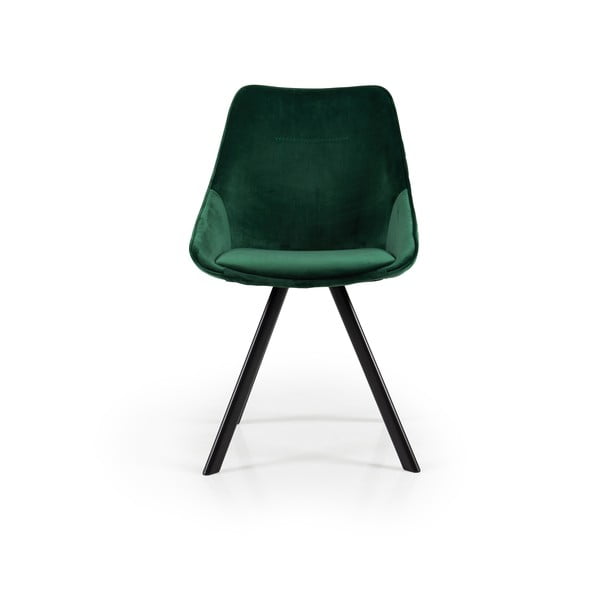 Zelene baršunaste blagovaonske stolice u setu 2 kom Ritz – Tenzo