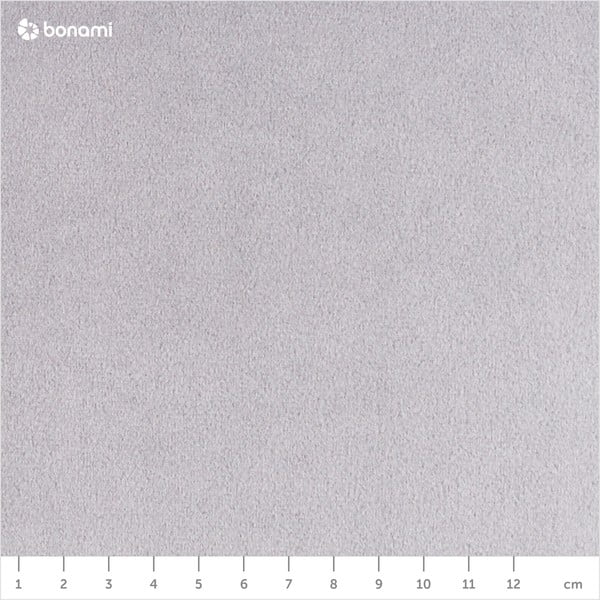 Svijetlo sivi podnožnik od baršunastog materijala Milo Casa Attilio-image-1