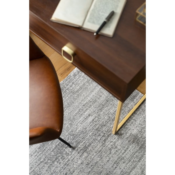 Sivi vuneni tepih 160x240 cm Fam – Agnella-image-2