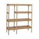 Regal u dekoru hrasta u prirodnoj boji 120x140x42 cm Seize – Hübsch