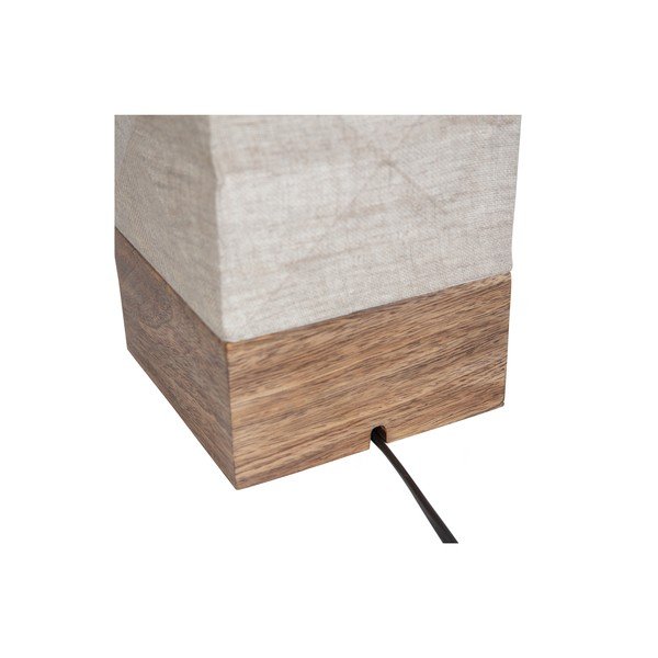 Bež stolna lampa (visina 43 cm) Brett – WOOOD-image-4