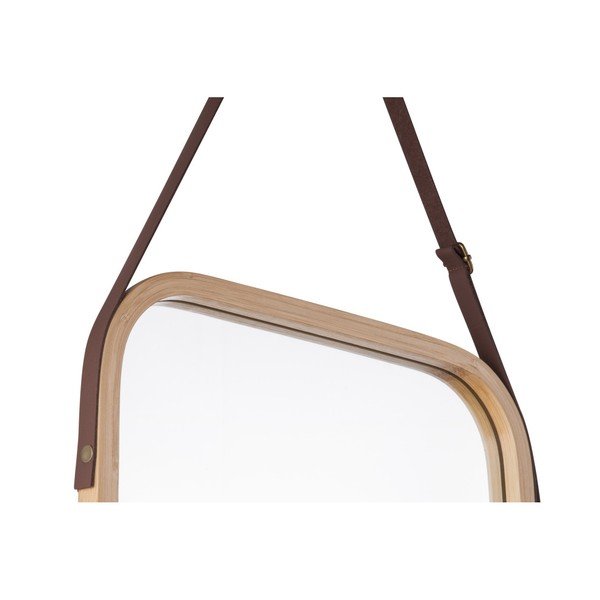 Zidno ogledalo u bambusovom okviru PT LIVING Idylic, dužina 40,5 cm-image-1