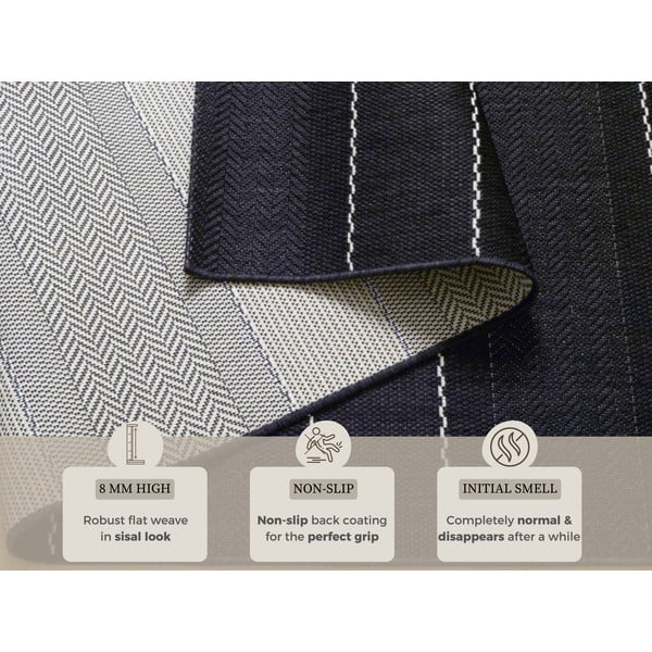 Crni vanjski tepih Hans Home Sunshine, 200 x 290 cm-image-4