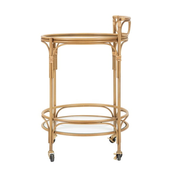 Metalni stol za serviranje na kotačima ø 51 cm Panama - Mauro Ferretti-image-3