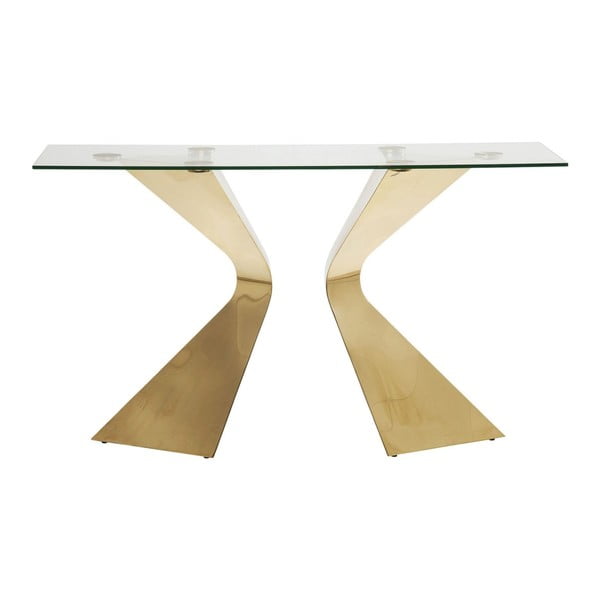 Kare Design Gloria zlatni stol s nogama