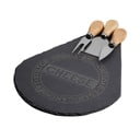 Set daska za rezanje i 3 noža za sir Premier Housewares Cheese