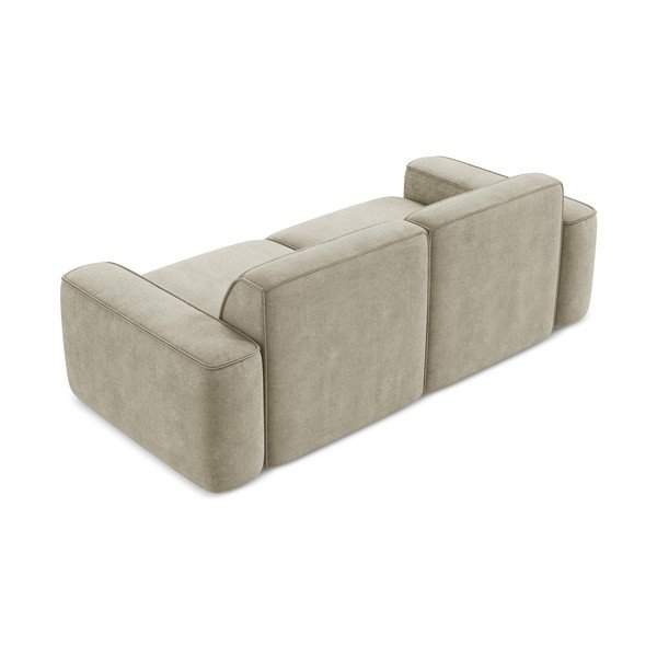Bež sofa od šenila 204 cm Omao – Makamii-image-3