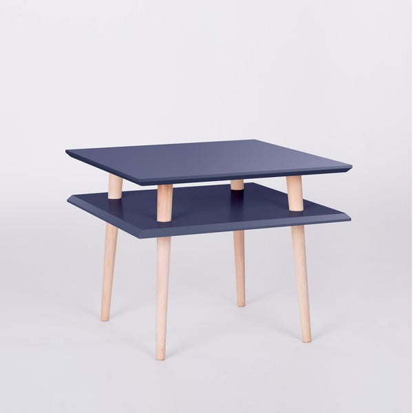Kvadratni stolić, 55x55 cm, grafitno siva