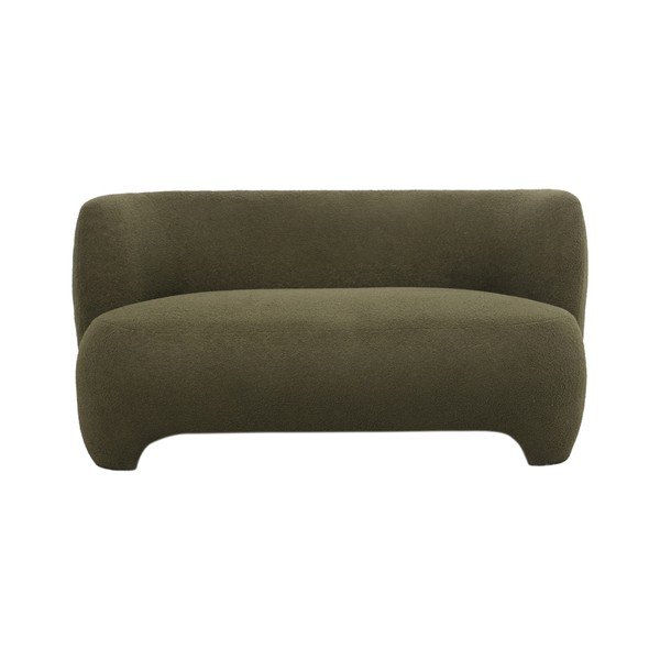 Zelena sofa od bouclé tkanine 142 cm Ardor – Leitmotiv