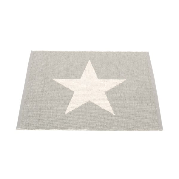 Svijetlo sivi unutarnji i vanjski tepih 70x90 cm Viggo Warm Grey – Pappelina