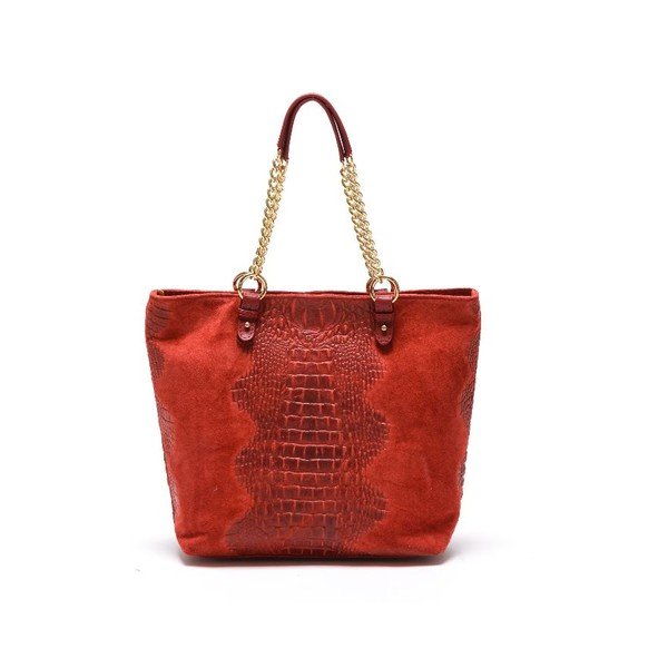 Kožna torbica Carla Ferreri 863 Rosso-image-1