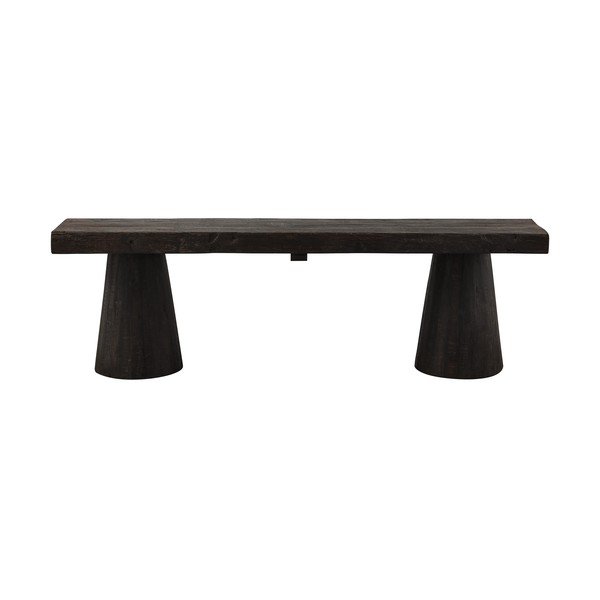 Tamno smeđa klupa Clyde – WOOOD