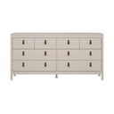 Sivo-bež komoda 159x80x38 cm Madrid – Tvilum