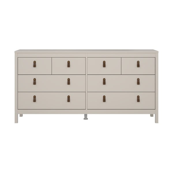 Sivo-bež komoda 159x80x38 cm Madrid – Tvilum