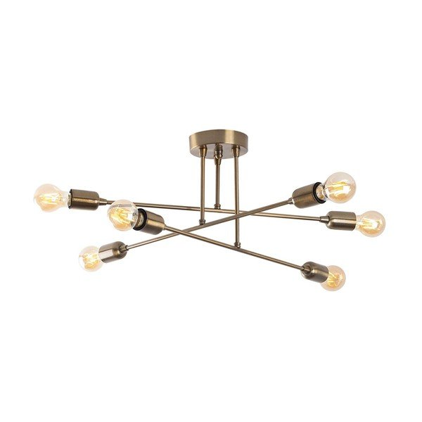 Stropna svjetiljka u zlatnoj boji Fleur – Opviq lights-image-2