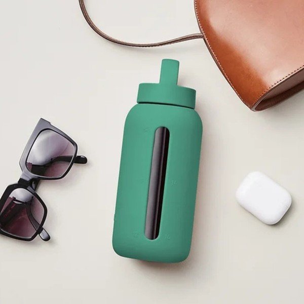 Zelena boca za vodu za put 720 ml Frosted Green – Muuki-image-1