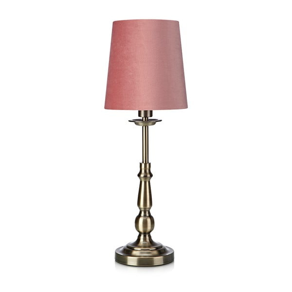 Ružičasta stolna lampa Markslöjd Abbey