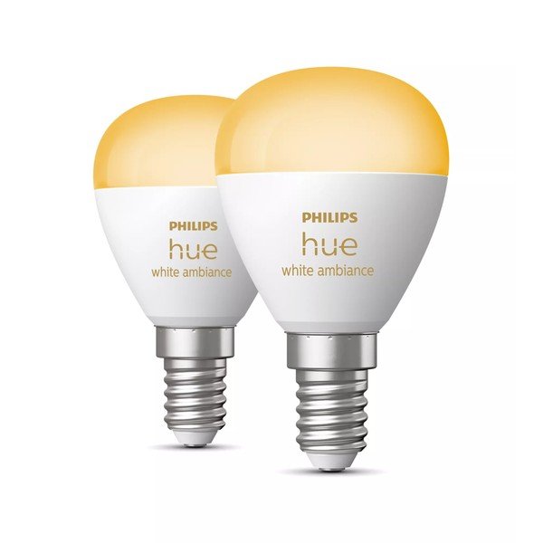 Pametne žarulje u setu 2 kom E14, 5 W White ambiance – Philips Hue-image-1